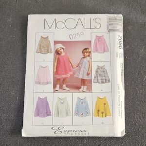 McCall's Children's Dress Pattern